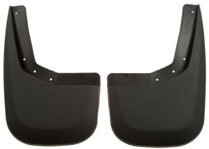 Ford Escape Mud Guards - Front - Husky Liners - Custom-Molded, FormFit, No-Drill, Paintable Matte, Without Running Boards - `07-`12